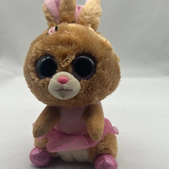 Twinkle Toes Bunny‎ Ty Beanie Boo 6" - Picture 1 of 2